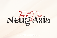 Neug Asia Font