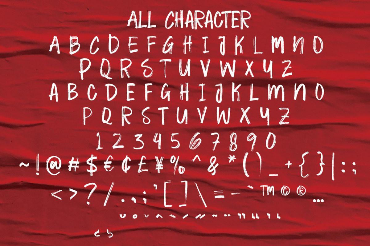 Real Flores – Bold Brush, a Handwritten Font by tebaltipislab (Photo 7 of 10)