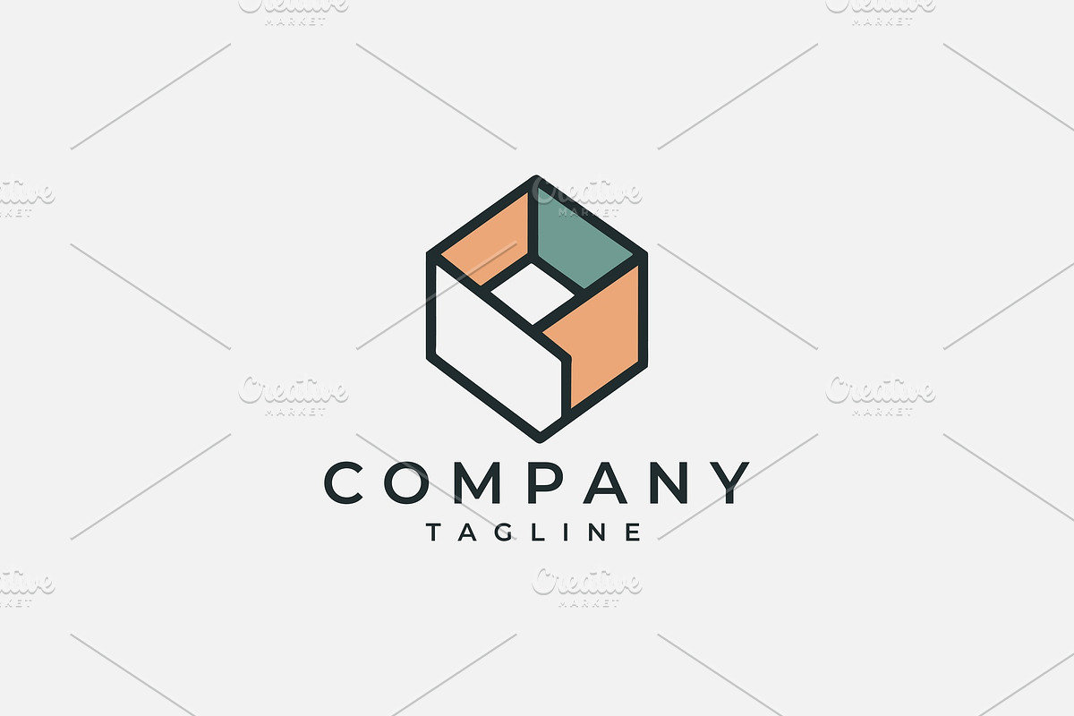Abstract Isometric Cube Logo, a Branding & Logo Template by Vectorium Studio (Photo 2 of 2)