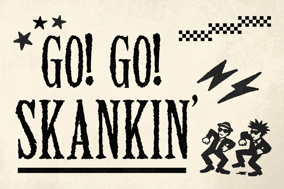 Grotth - Skankin' Distressed Serif, a Serif Font by riff.type (Photo 3 of 10)