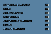 Rekvo – Variable Military Stencil, a Sans Serif Font by Drizy (Thumbnail 7 of 11)