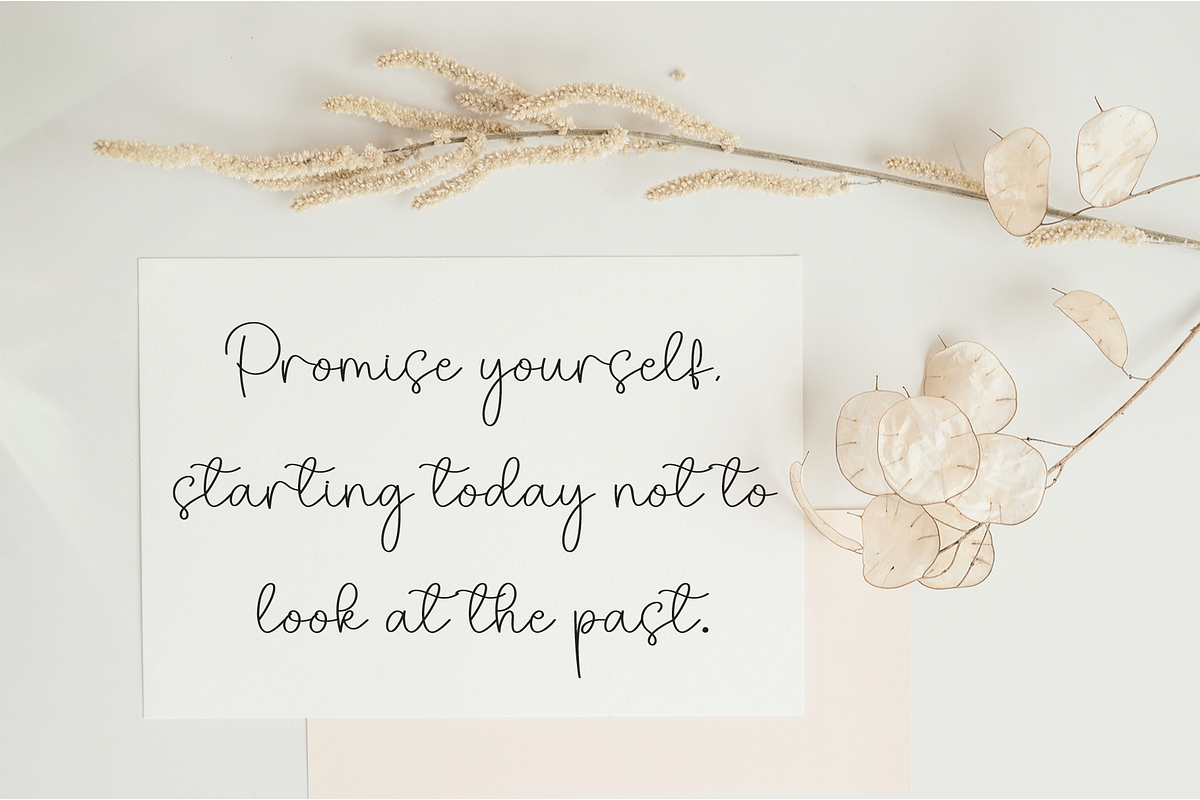 Candy | Script Font, a Handwritten Font by Scratchones (Photo 4 of 9)