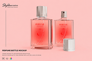 Perfume Bottle Mockup