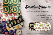 Day of the Dead watercolor set, a Graphic by svetodesign (Thumbnail 4 of 6)