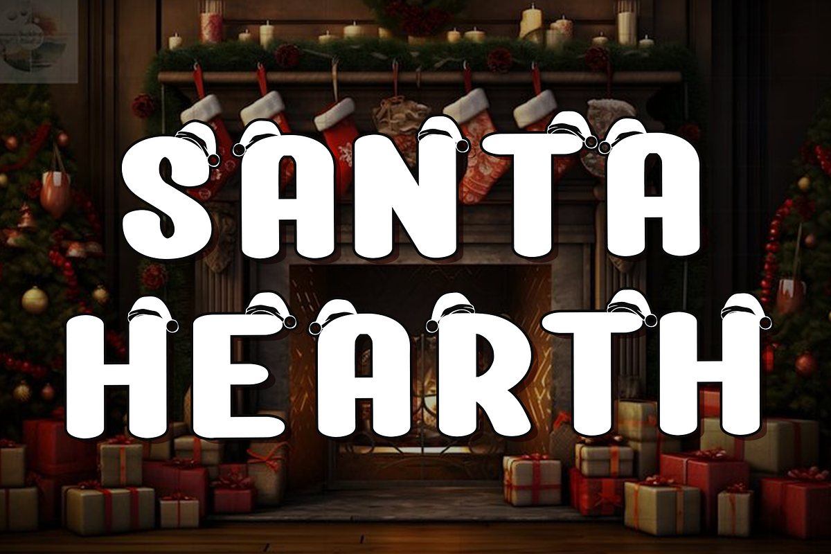 Santa Hearth, a Script Font by InermediaSTUDIO (Photo 1 of 8)