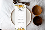 Watercolor Sunflower Set, a Decorative Illustration by Jenteva Art (Thumbnail 12 of 16)