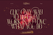 Gulbina, a Serif Font by Burntilldead (Thumbnail 8 of 12)