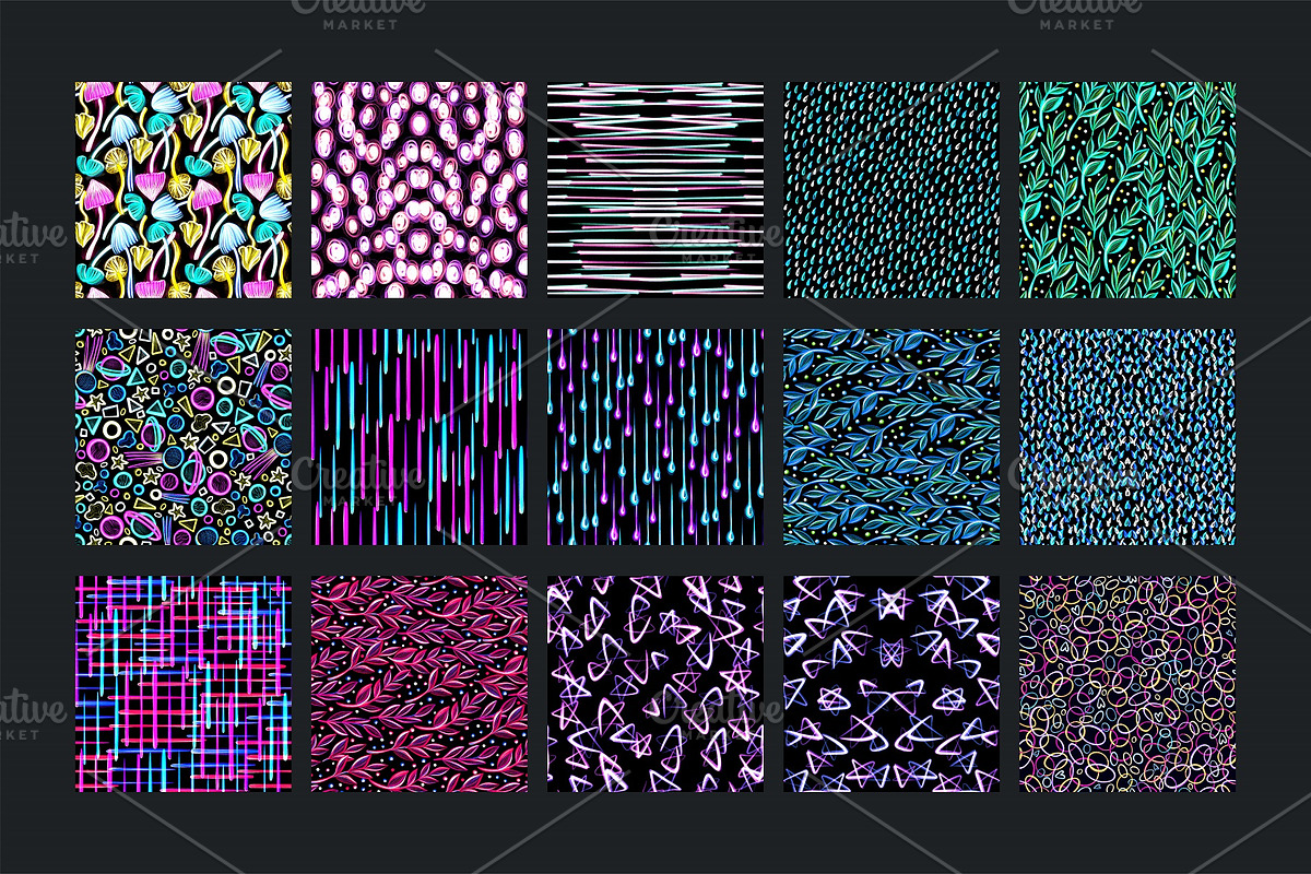 Intensity Pattern Collection, a Pattern Graphic by MarynArts (Photo 2 of 12)