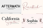 The Big - Font Bundle, a Script Font by Bosstype Studio (Thumbnail 2 of 15)