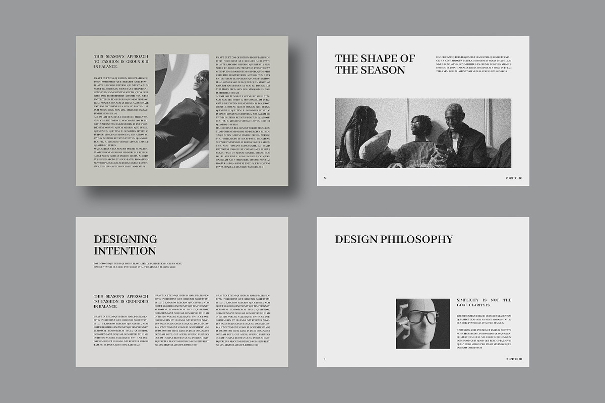 Brochure Portfolio Template, a Brochure Template by Artisan Vibes (Photo 8 of 8)