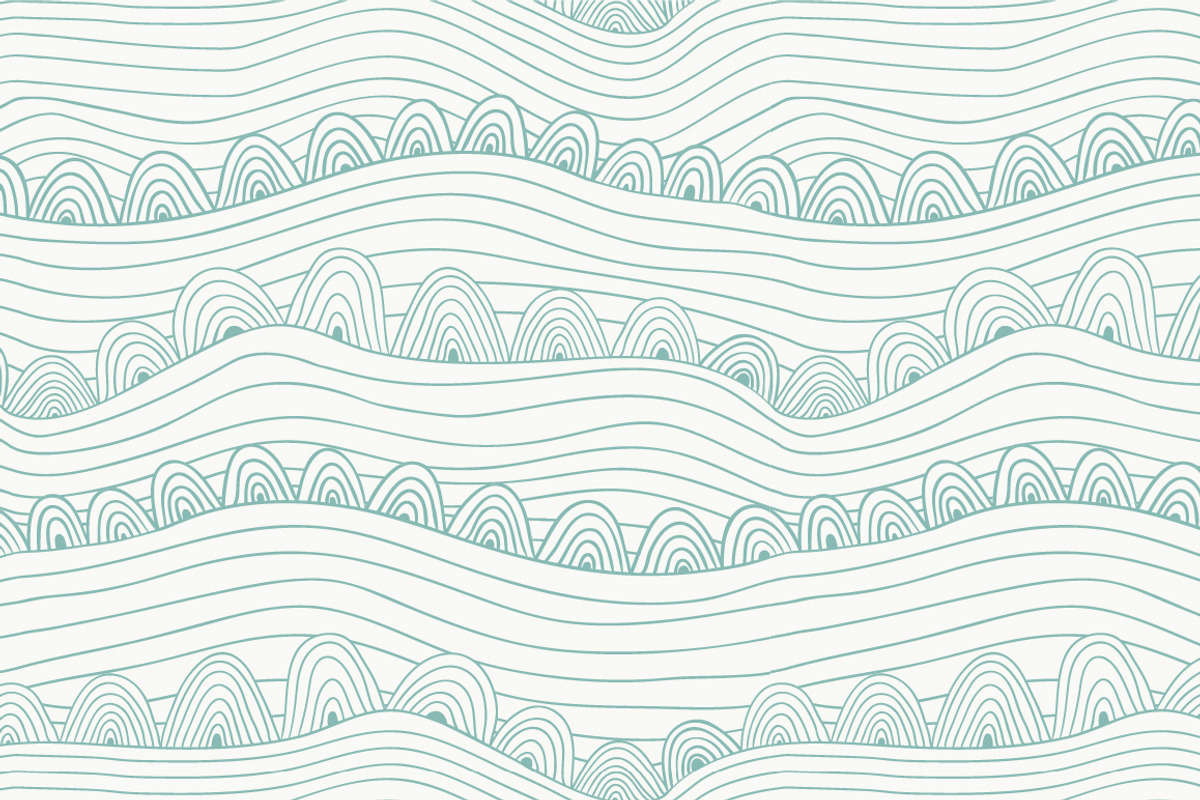 Seamless abstract waves pattern preview 4