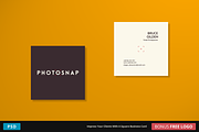 PhotoSnap Business Card - Square, a Business Card Template by SketoNeto (Thumbnail 2 of 5)