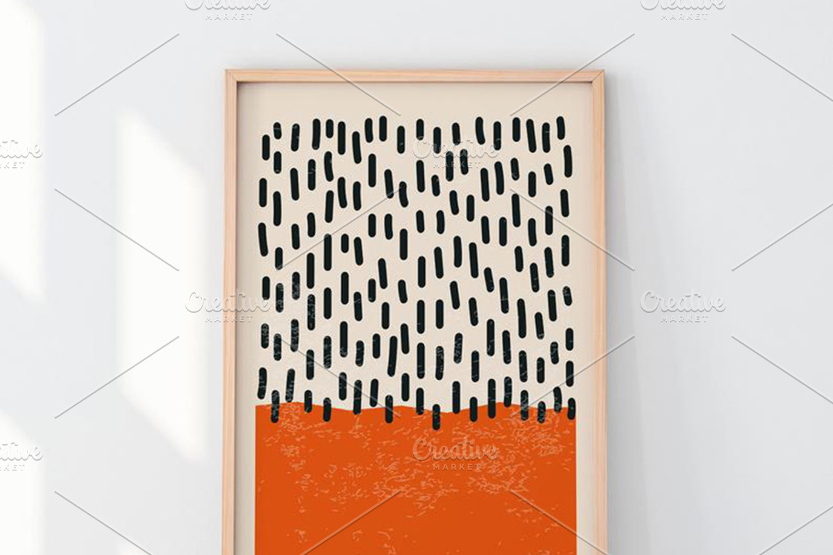 Geometric Printable Wall Art Prints, a Background Graphic by C Design Studio (Photo 9 of 17)