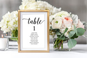 Modern Script Wedding Signage Set, an Invitation Template by Charming Ink (Thumbnail 3 of 7)