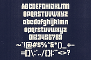 Bameros - Bold Vintage Serif Fonts, a Serif Font by Konstantine Studio (Thumbnail 4 of 4)