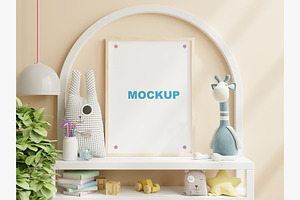 Kids frame mockup 002