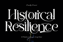 Historical Resilience - Elegant Font