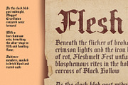 CS Claes Drawn, a Blackletter Font by Craft Supply Co. (Thumbnail 6 of 8)
