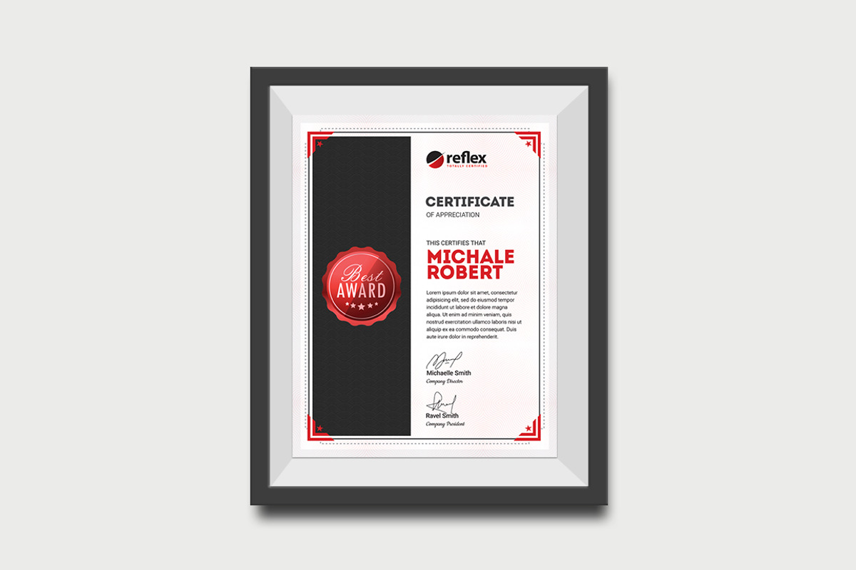 Certificate, a Stationery Template by deviserpark (Photo 3 of 6)