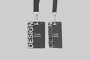 ID Card Mockup, an Advertising Mockup by safrizalstudio (Thumbnail 2 of 4)