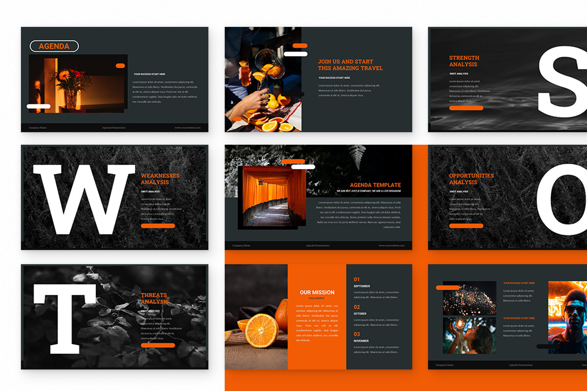 Agenda Powerpoint Presentation, a Presentation Template by Zacomic Studios (Photo 5 of 7)