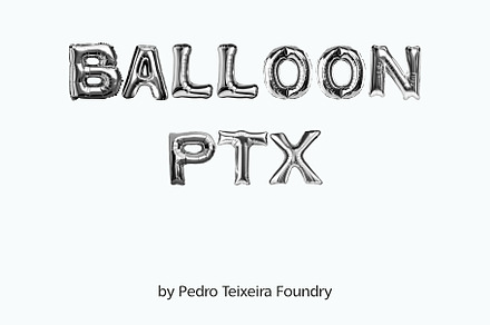 Inflate PTx (SVG) Balloon font, a Sans Serif Font by vectalex
