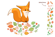 Fox vector set, an Animal Illustration by zmeizza (Thumbnail 5 of 9)