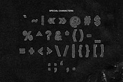 TORN PNG LETTERS PACK for Halloween, an Object Graphic by BORT GRAPHIC (Thumbnail 10 of 11)