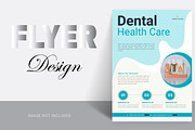 Dental Care Flyer Template, a Flyer Template by hkmonir (Thumbnail 1 of 3)