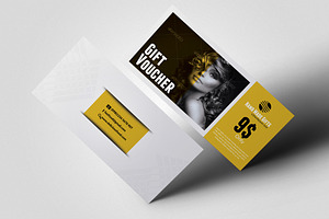 Fashion Gift Voucher Psd Template