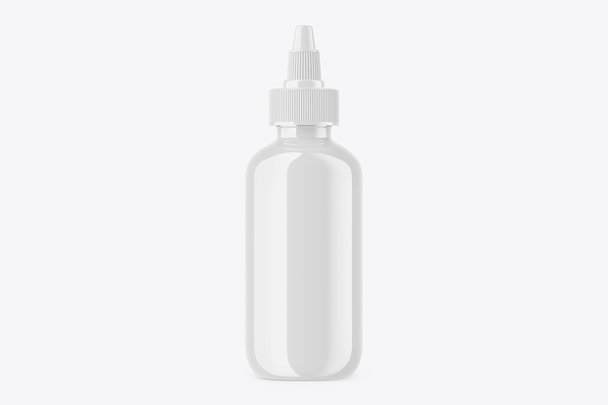 Plastic Dropper Bottle Mockup, a Packaging Mockup by Green Art (Photo 3 of 5)
