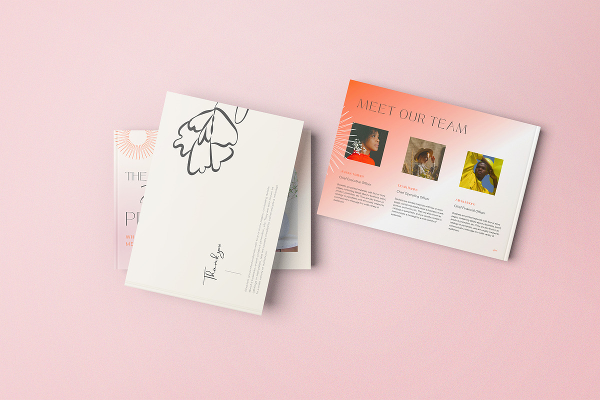 Landscape Book Mockups, a Print Template by 2M GRAPHICS DESIGN (Photo 11 of 14)