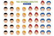 Cartoon People Emotion Set, a Person Illustration by Albert Does Stuff (Thumbnail 2 of 2)