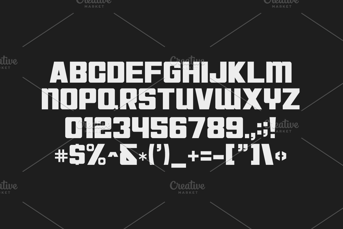 Temoto Strong Sans Serif Font, a Sans Serif Font by Artiveko (Photo 4 of 10)