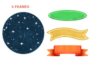 Christmas Story - Clipart Set, an Illustration by Mashamashastu (Thumbnail 7 of 13)