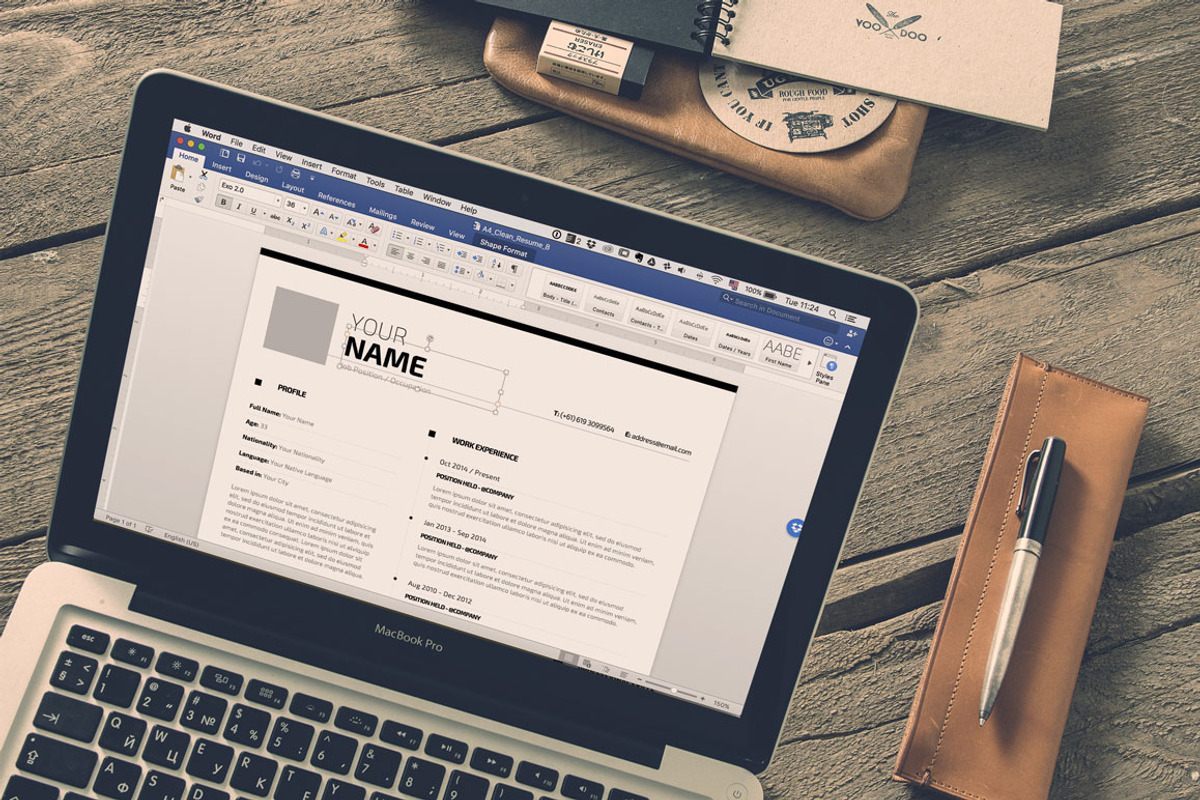 Clean Resume/Cv Template Volume 8, a Resume Template by TheResumeCreator (Photo 6 of 6)