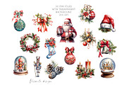 Christmas Decoration Clipart, a Seasonal Illustration by Vasmila (Thumbnail 5 of 6)