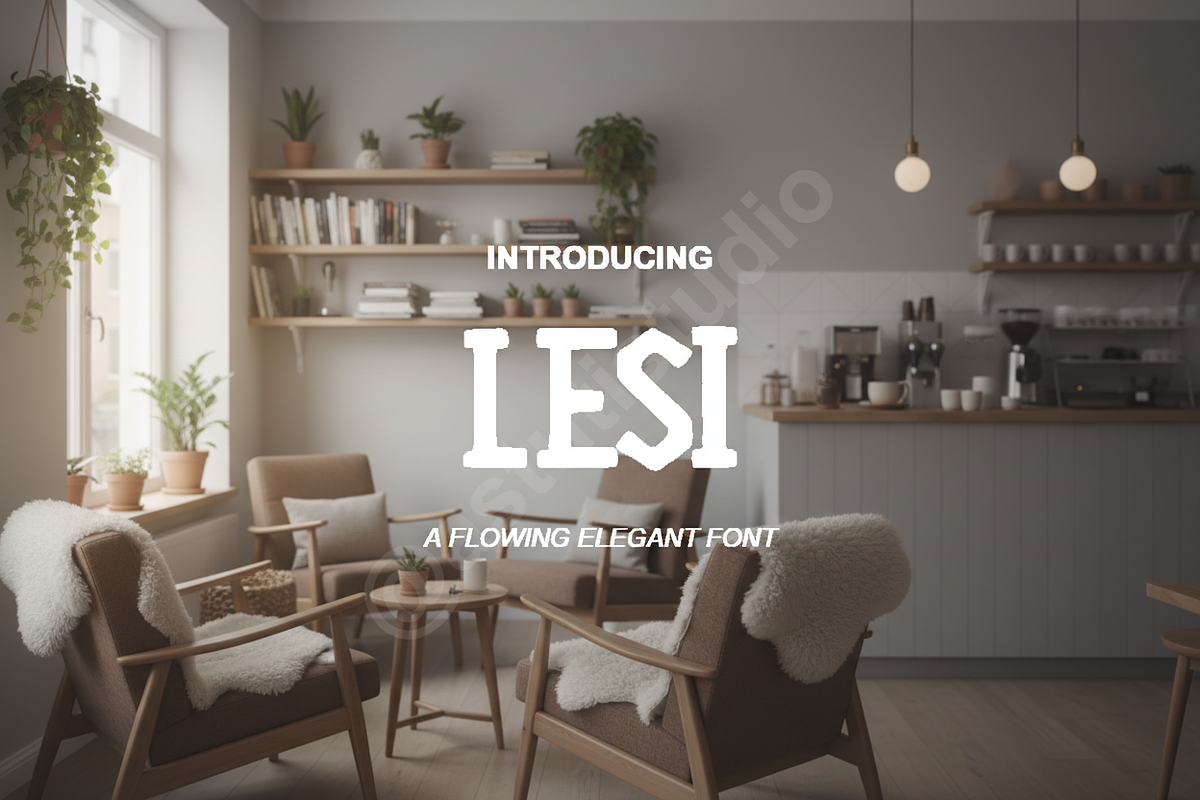Lesi - Modern Luxury Serif Typeface, a Font by Astuti Studio (Photo 1 of 16)