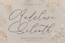 Andaluse Selioth Beauty Script Font