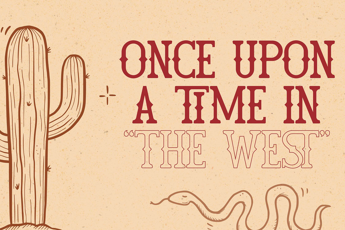 Lemunost Western | Slab Serif Font, a Slab Serif Font by Denustudios (Photo 4 of 12)