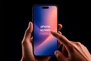 Phone Screen Mockups Pack, an Android Mockup by McLittle Stock (Thumbnail 8 of 13)