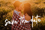 Cuddle and Kind Font Duo + Logos, a Script Font by theinkaffair (Thumbnail 4 of 10)
