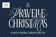 Pravelle Christmas Elegant Serif, a Serif Font by Ainun Jinan (Thumbnail 1 of 12)