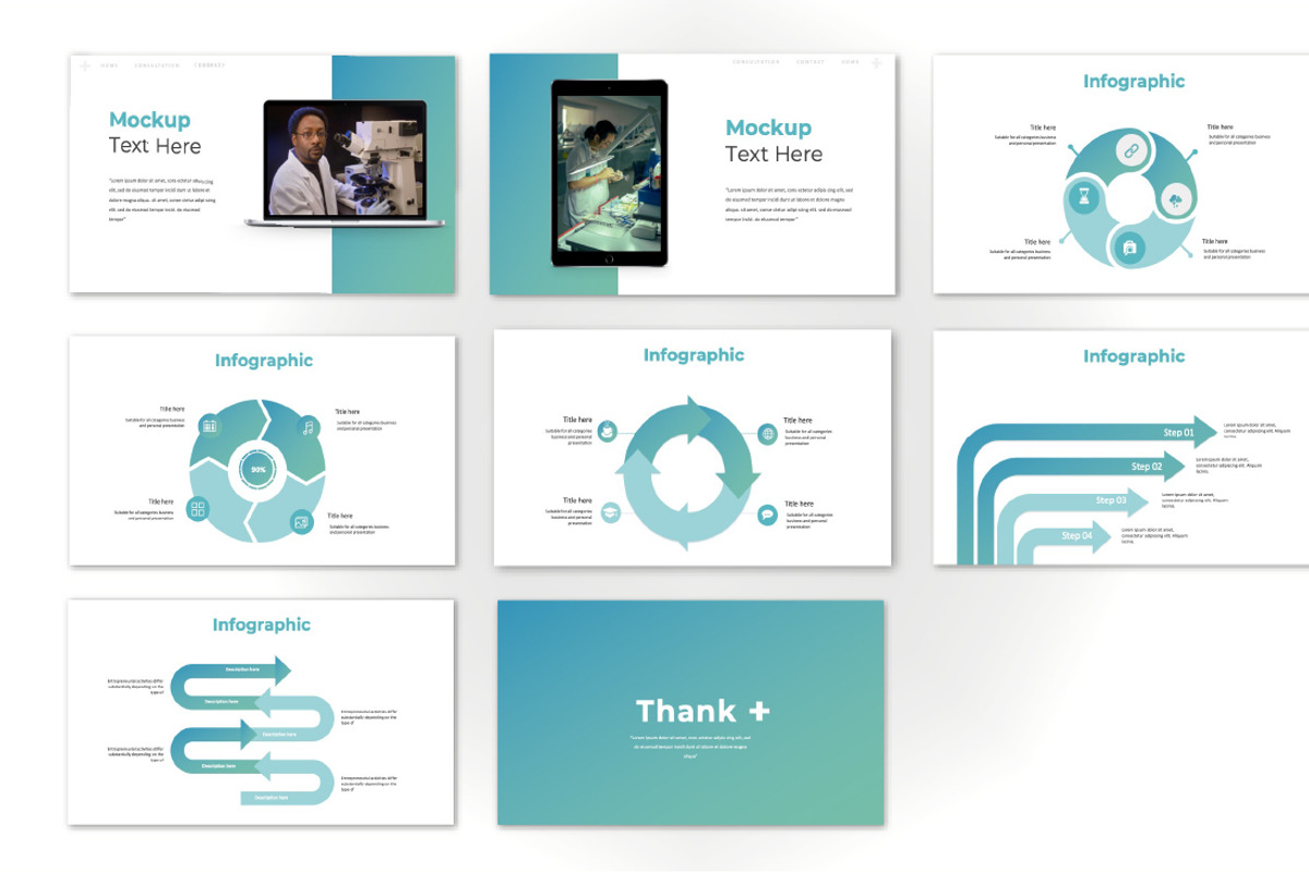 Health Medical PowerPoint, a Presentation Template by Overcloud (Photo 2 of 4)
