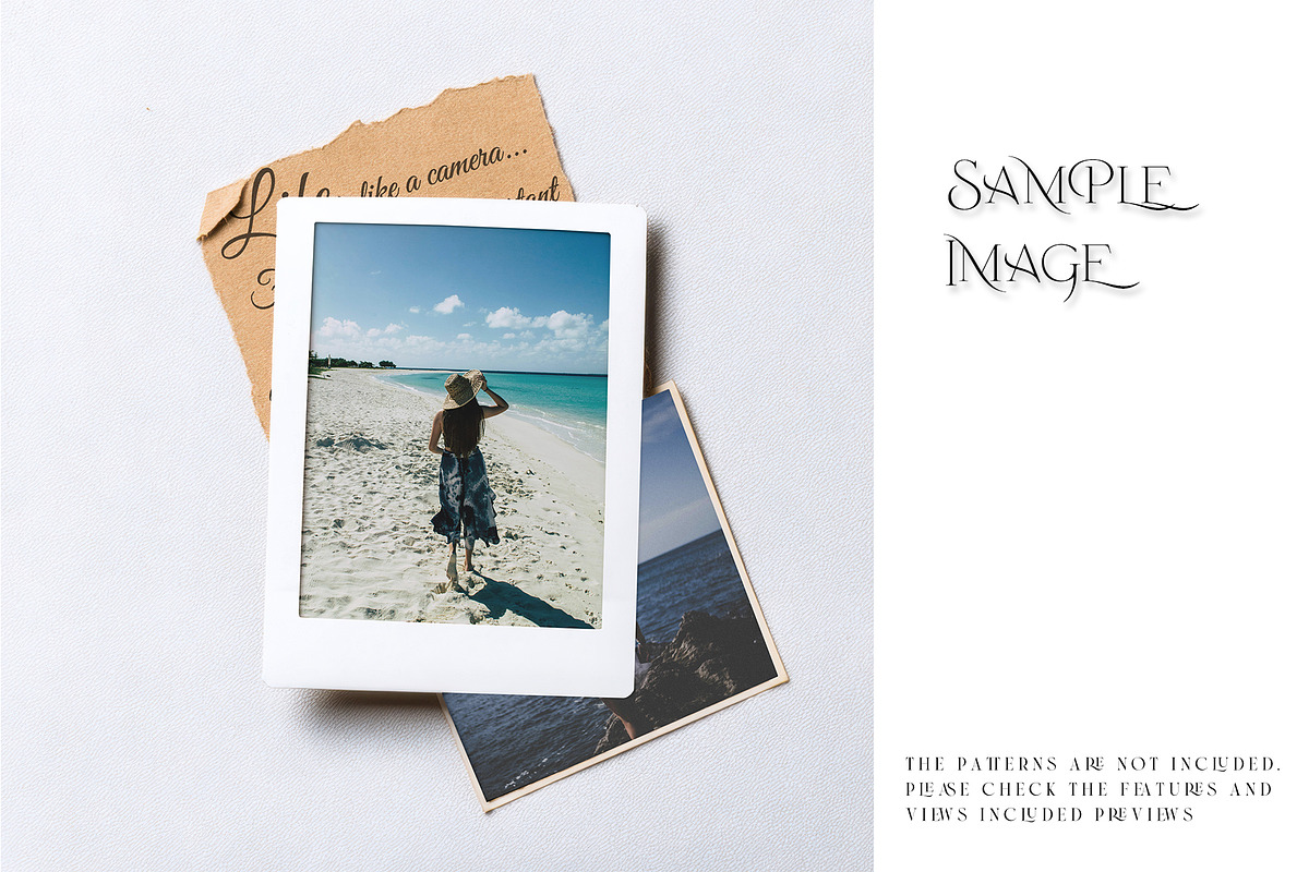 Instant Photo Mockups Collection, a Mockup by mock-ups (Photo 8 of 59)
