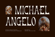 Roniolk - Retro Serif Typeface, a Serif Font by Imoodev (Thumbnail 2 of 6)