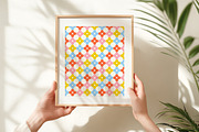 Floral Geometry / Graphic & Prints, a Decorative Illustration by by Margo (Thumbnail 5 of 12)
