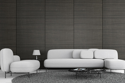 Modern interior living room stock photo containing 3d and apartment