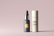 Dark Plastic Cosmetic Mockup Bundle, a Cups & Container Mockup by pmvch (Thumbnail 92 of 111)