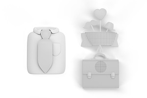 Father's Day Work Mockup